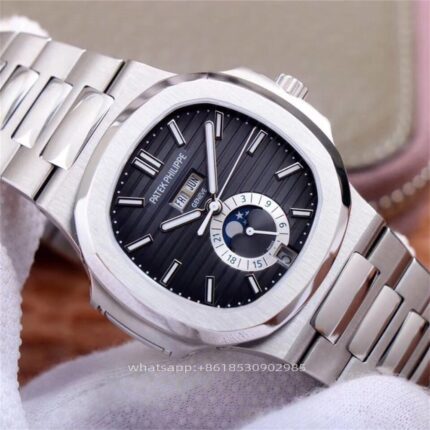 Patek Philippe Nautilus Mens Watch 40.5mm CAL.324 Movement Automatic Mechanical Stainless Steel Watches V9 Factory - Image 2