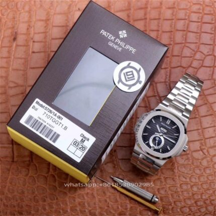 Patek Philippe Nautilus Mens Watch 40.5mm CAL.324 Movement Automatic Mechanical Stainless Steel Watches V9 Factory - Image 9
