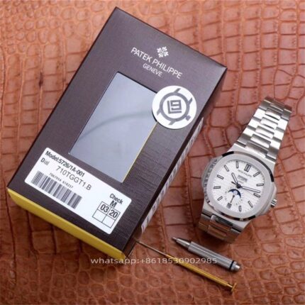 Patek Philippe Nautilus Mens Watch 40.5mm CAL.324 Movement Automatic Mechanical Stainless Steel Watches V9 Factory - Image 9