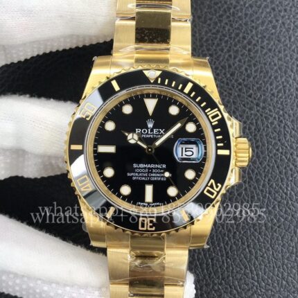 VS Factory Rolex Submariner Mens Watch 116618LN 40mm CAL.3135 Movement Automatic Mechanical Stainless Steel Watches