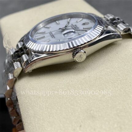 Rolex DATEJUST Mens Watch m126334 41mm CAL.3235 Movement Automatic Mechanical Stainless Steel Watches VS Factory - Image 7