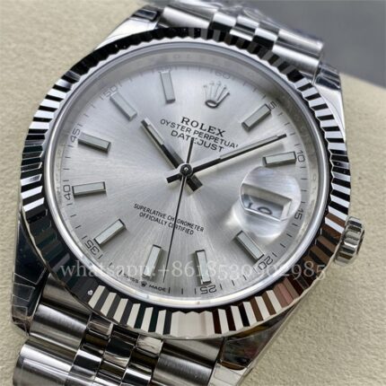 Rolex DATEJUST Mens Watch m126334 41mm CAL.3235 Movement Automatic Mechanical Stainless Steel Watches VS Factory - Image 4