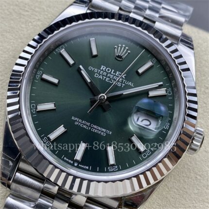 Rolex DATEJUST Mens Watch m126334 41mm CAL.3235 Movement Automatic Mechanical Stainless Steel Watches VS Factory - Image 5
