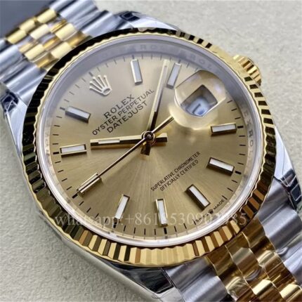 Rolex DATEJUST Unisex Watch 36mm CAL.3235 Movement Automatic Mechanical Stainless Steel Watches VS Factory - Image 3
