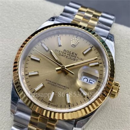 Rolex DATEJUST Unisex Watch 36mm CAL.3235 Movement Automatic Mechanical Stainless Steel Watches VS Factory - Image 4
