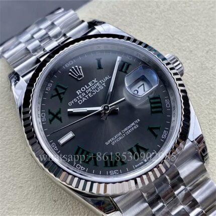 Rolex DATEJUST Unisex Watch 36mm CAL.3235 Movement Automatic Mechanical Stainless Steel Watches VS Factory - Image 2