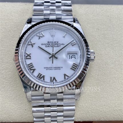Rolex DATEJUST Unisex Watch 36mm CAL.3235 Movement Automatic Mechanical Stainless Steel Watches VS Factory