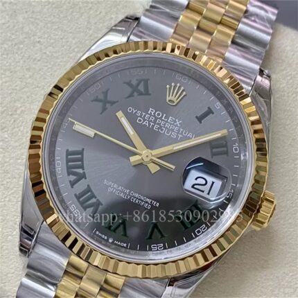Rolex DATEJUST Unisex Watch 36mm CAL.3235 Movement Automatic Mechanical Stainless Steel Watches VS Factory - Image 3