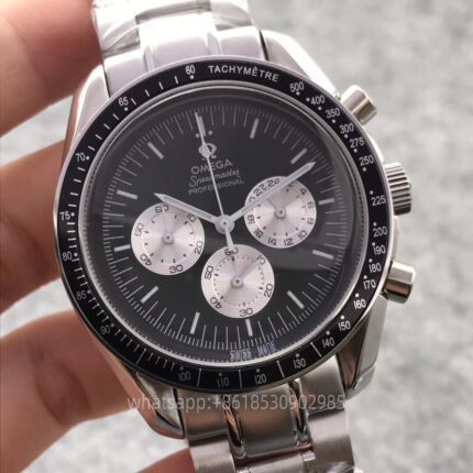 OMEGA SPEEDMASTER Mens Watch 42mm Quartz movement Stainless Steel Watches - Image 4