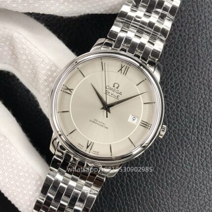 OMEGA DE VILLE Mens Watch 39.5mm CAL.9015 Movement Automatic mechanical Stainless Steel Watches MKS Factory - Image 3