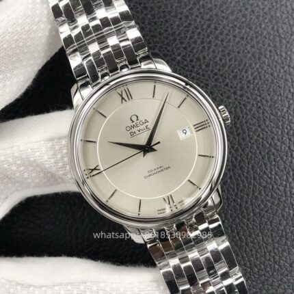 OMEGA DE VILLE Mens Watch 39.5mm CAL.9015 Movement Automatic mechanical Stainless Steel Watches MKS Factory - Image 2