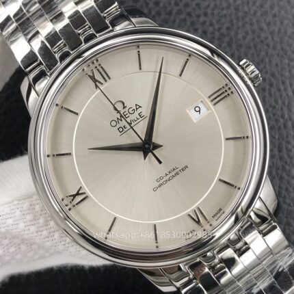 OMEGA DE VILLE Mens Watch 39.5mm CAL.9015 Movement Automatic mechanical Stainless Steel Watches MKS Factory - Image 4