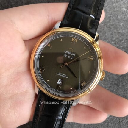 OMEGA DE VILLE Mens Watch 39.5mm CAL.9015 Movement Automatic mechanical Stainless Steel Watches MKS Factory - Image 3