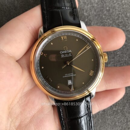 OMEGA DE VILLE Mens Watch 39.5mm CAL.9015 Movement Automatic mechanical Stainless Steel Watches MKS Factory - Image 4