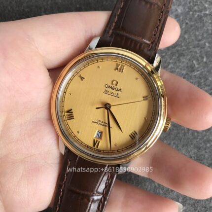 OMEGA DE VILLE Mens Watch 39.5mm CAL.9015 Movement Automatic mechanical Stainless Steel Watches MKS Factory - Image 3