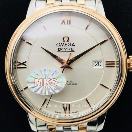 OMEGA DE VILLE Mens Watch 39.5mm CAL.9015 Movement Automatic mechanical Stainless Steel Watches MKS Factory - Image 2