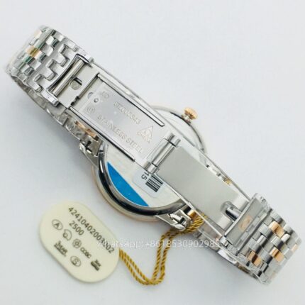 OMEGA DE VILLE Mens Watch 39.5mm CAL.9015 Movement Automatic mechanical Stainless Steel Watches MKS Factory - Image 8