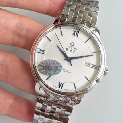 OMEGA DE VILLE Mens Watch 39.5mm CAL.9015 Movement Automatic mechanical Stainless Steel Watches MKS Factory - Image 3