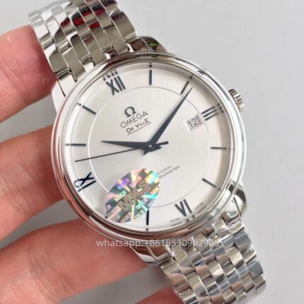 OMEGA DE VILLE Mens Watch 39.5mm CAL.9015 Movement Automatic mechanical Stainless Steel Watches MKS Factory - Image 2