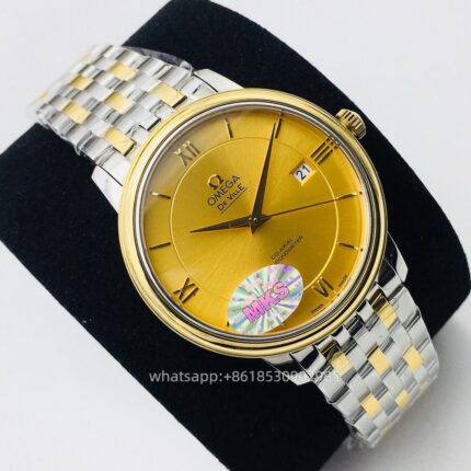 OMEGA DE VILLE Mens Watch 39.5mm CAL.9015 Movement Automatic mechanical Stainless Steel Watches MKS Factory - Image 4