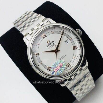 OMEGA DE VILLE Mens Watch 39.5mm CAL.9015 Movement Automatic mechanical Stainless Steel Watches MKS Factory - Image 3