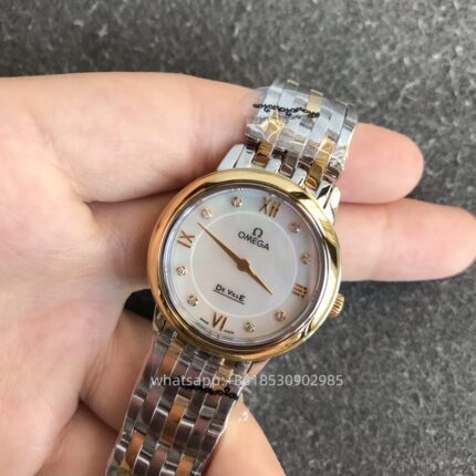 OMEGA DE VILLE Womens Watch 27.4mm CAL.1376 Movement Automatic mechanical Stainless Steel Watches MKS Factory - Image 3