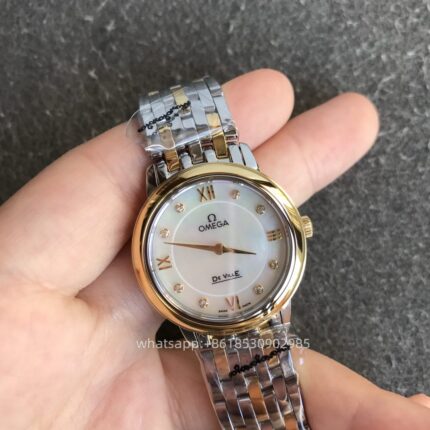 OMEGA DE VILLE Womens Watch 27.4mm CAL.1376 Movement Automatic mechanical Stainless Steel Watches MKS Factory - Image 2