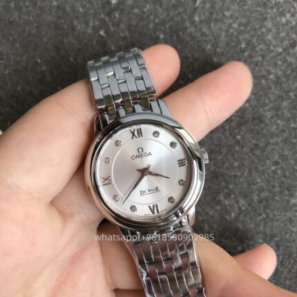 OMEGA DE VILLE Womens Watch 27.4mm CAL.1376 Movement Automatic mechanical Stainless Steel Watches MKS Factory - Image 2