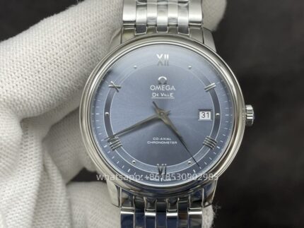 OMEGA DE VILLE Mens Watch 39.5mm CAL.9015 Movement Automatic mechanical Stainless Steel Watches MKS Factory - Image 2