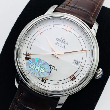 OMEGA DE VILLE Mens Watch 39.5mm CAL.9015 Movement Automatic mechanical Stainless Steel Watches MKS Factory - Image 3