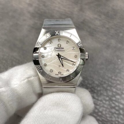 OMEGA CONSTELLATION Womens Watch 27mm Quartz movement Stainless Steel Watches 3S Factory