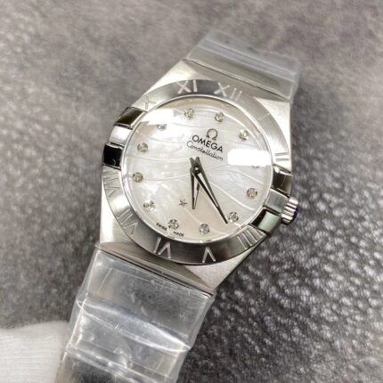 OMEGA CONSTELLATION Womens Watch 27mm Quartz movement Stainless Steel Watches 3S Factory - Image 3