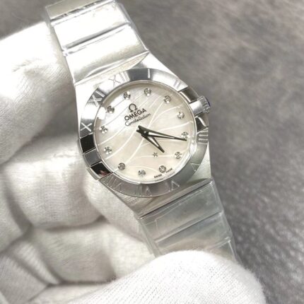 OMEGA CONSTELLATION Womens Watch 27mm Quartz movement Stainless Steel Watches 3S Factory - Image 2