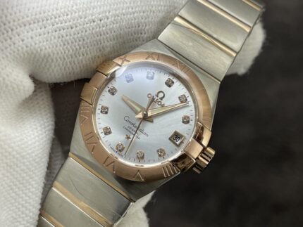 OMEGA CONSTELLATION Womens Watch 27mm CAL.8520 Movement Automatic mechanical Stainless Steel Watches 3S Factory - Image 4