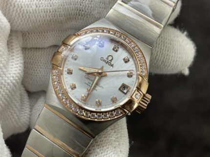 OMEGA CONSTELLATION Womens Watch 27mm CAL.8520 Movement Automatic mechanical Stainless Steel Watches 3S Factory - Image 5