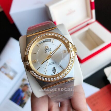 OMEGA CONSTELLATION Mens Watch 38mm CAL.8501 Movement Automatic Mechanical Stainless Steel Watches GD Factory - Image 6