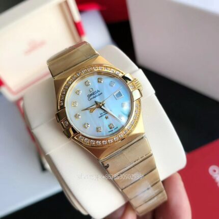 OMEGA Constellation Couple Watch 27mm 38mm CAL.8900 Movement Automatic Mechanical Stainless Steel Watches GD Factory