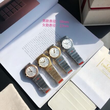 OMEGA Constellation Couple Watch 38mm 27mm CAL.8501 Movement Automatic Mechanical Stainless Steel Watches GD Factory - Image 6