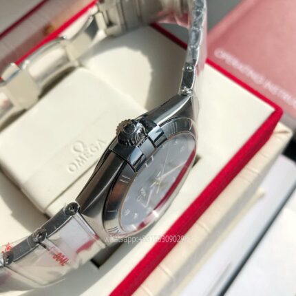 OMEGA Constellation Couple Watch 38mm 27mm CAL.8501 Movement Automatic Mechanical Stainless Steel Watches GD Factory - Image 7