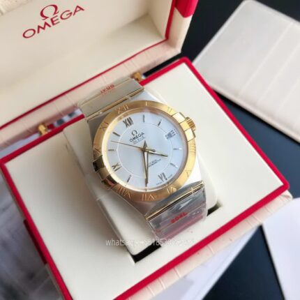 OMEGA Constellation Couple Watch 38mm 27mm CAL.8501 Movement Automatic Mechanical Stainless Steel Watches GD Factory - Image 3