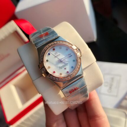 OMEGA Constellation Womens Watch 27mm CAL.8501 Movement Automatic Mechanical Stainless Steel Watches GD Factory - Image 4
