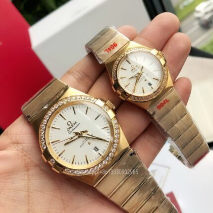 OMEGA Constellation Couple Watch 27mm 38mm CAL.8501 Movement Automatic Mechanical Stainless Steel Watches GD Factory - Image 2