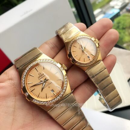 OMEGA Constellation Couple Watch 27mm 38mm CAL.8501 Movement Automatic Mechanical Stainless Steel Watches GD Factory - Image 3