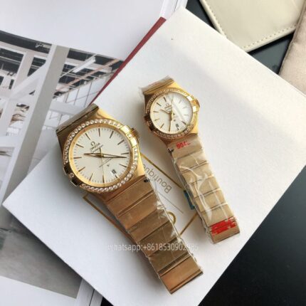 OMEGA Constellation Couple Watch 27mm 38mm CAL.8501 Movement Automatic Mechanical Stainless Steel Watches GD Factory - Image 4