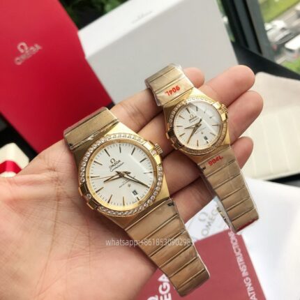 OMEGA Constellation Couple Watch 27mm 38mm CAL.8501 Movement Automatic Mechanical Stainless Steel Watches GD Factory - Image 6