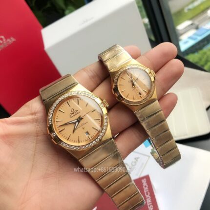 OMEGA Constellation Couple Watch 27mm 38mm CAL.8501 Movement Automatic Mechanical Stainless Steel Watches GD Factory