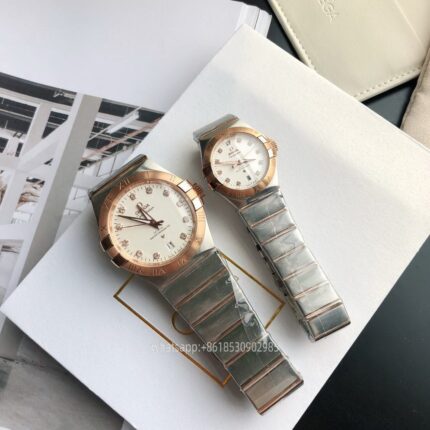 OMEGA Constellation Couple Watch 27mm 38mm CAL.8501 Movement Automatic Mechanical Stainless Steel Watches GD Factory - Image 6