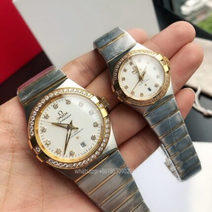 OMEGA Constellation Couple Watch 27mm 38mm CAL.8501 Movement Automatic Mechanical Stainless Steel Watches GD Factory - Image 3