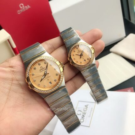 OMEGA Constellation Couple Watch 27mm 38mm CAL.8501 Movement Automatic Mechanical Stainless Steel Watches GD Factory - Image 4