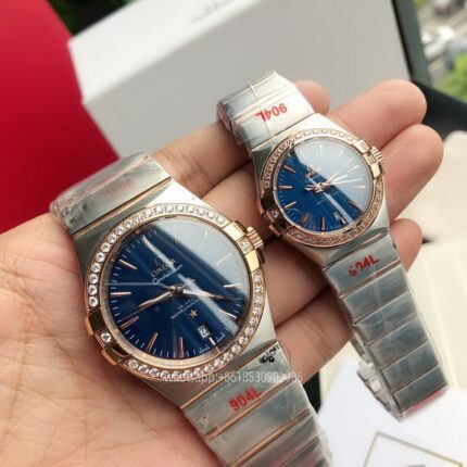 OMEGA Constellation Couple Watch 27mm 38mm CAL.8501 Movement Automatic Mechanical Stainless Steel Watches GD Factory - Image 4